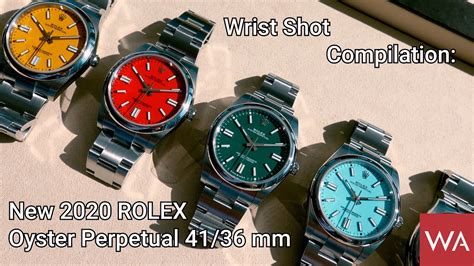 rolex oyster perpetual wrist shot